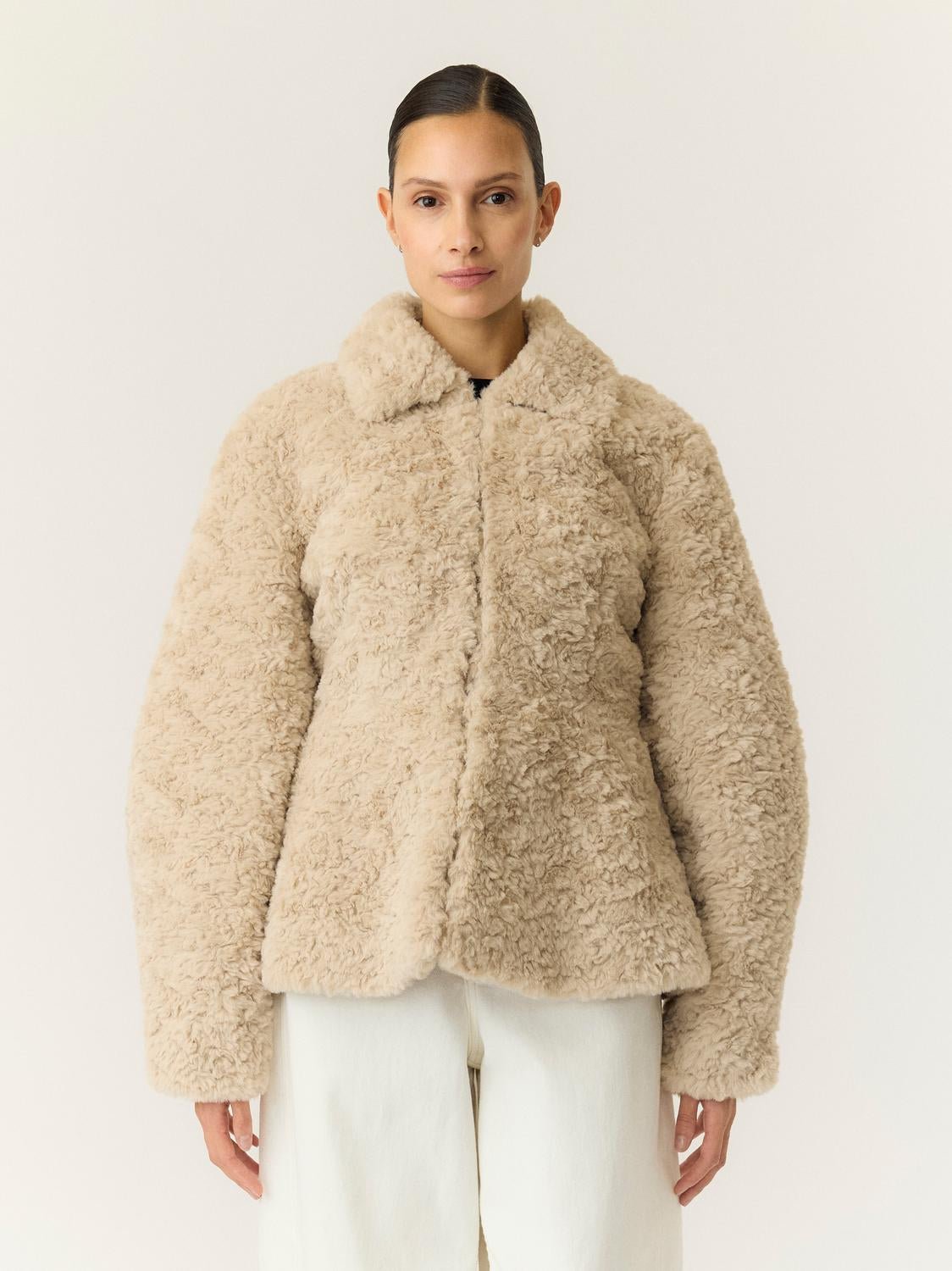 YASFURMA Jacket - Oxford Tan - VERO MODA & VILA Bergvik